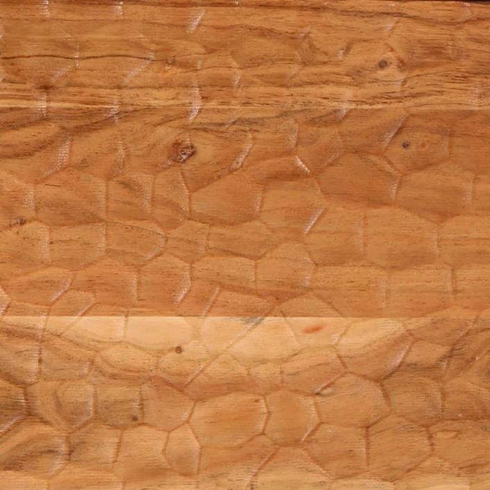 Table de chevet 40x33x46 cm Bois d'acacia massif - Photo n°11