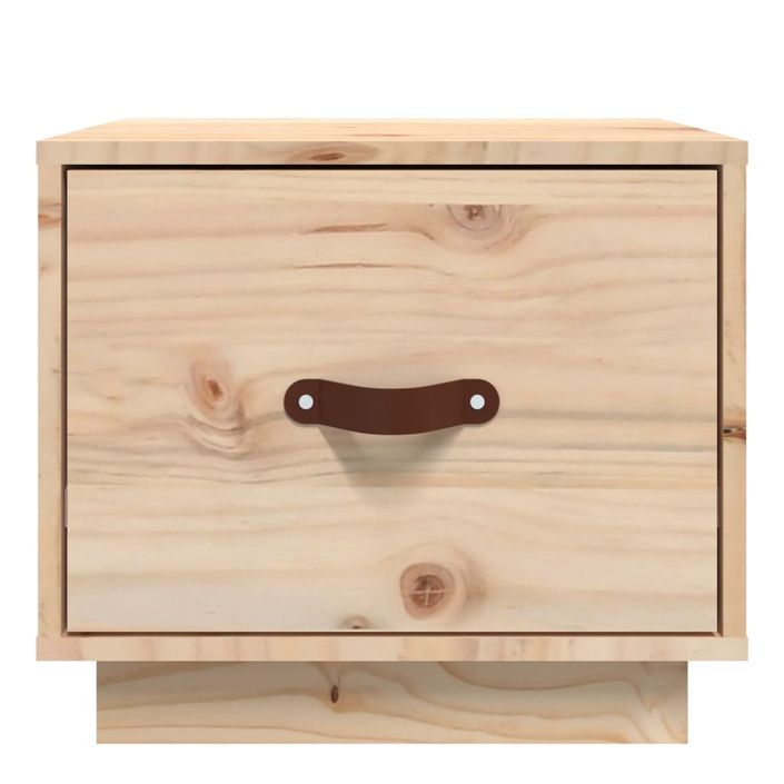 Table de chevet 40x34x35 cm Bois de pin solide - Photo n°5