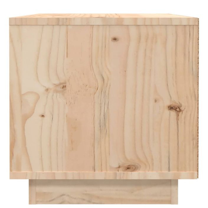 Table de chevet 40x34x35 cm Bois de pin solide - Photo n°6