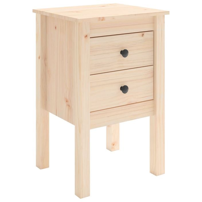 Table de chevet 40x35x61,5 cm Bois de pin solide - Photo n°1