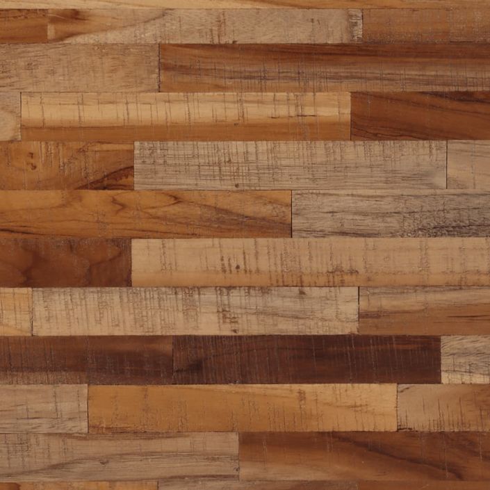 Table de chevet 47x31,5x60 cm bois massif de teck - Photo n°9