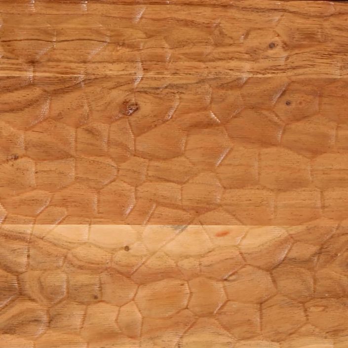 Table de chevet 50x33x60 cm bois d'acacia solide - Photo n°11