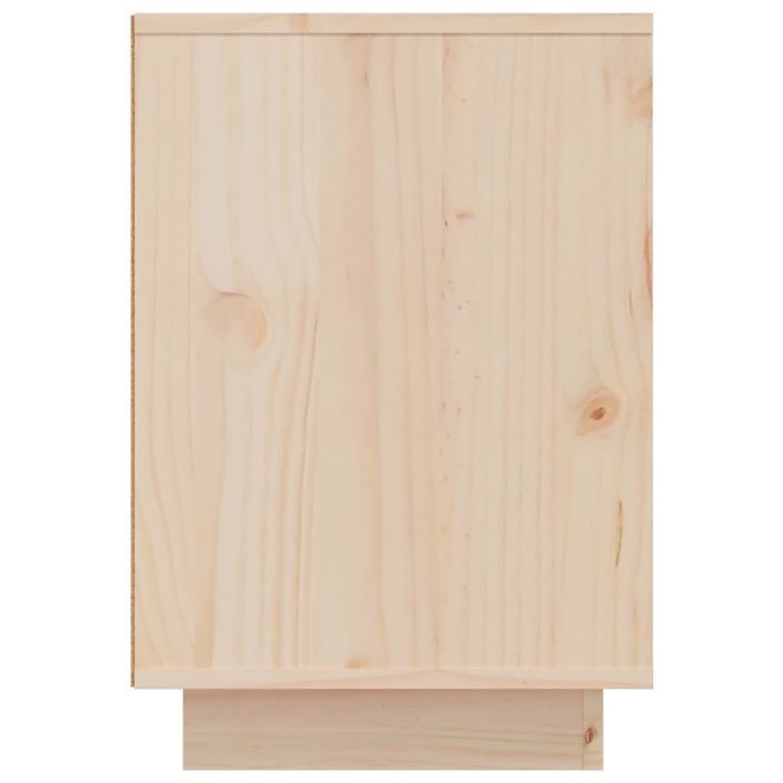 Table de chevet 50x34x50 cm Bois de pin massif - Photo n°7