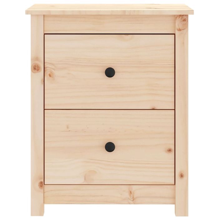 Table de chevet 50x35x61,5 cm Bois de pin massif - Photo n°3