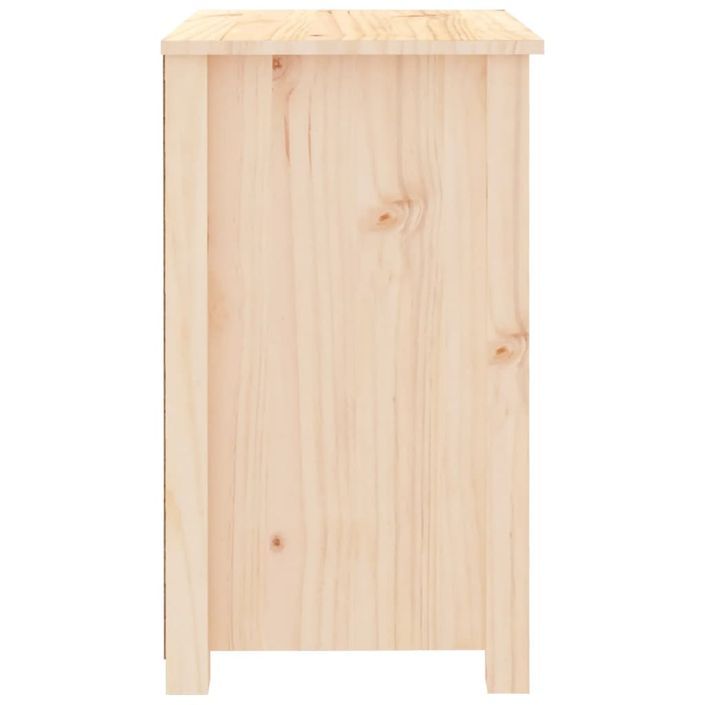 Table de chevet 50x35x61,5 cm Bois de pin massif - Photo n°4