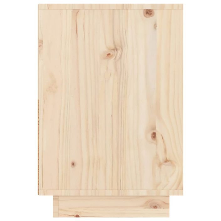 Table de chevet 60x34x51 cm Bois de pin solide - Photo n°4