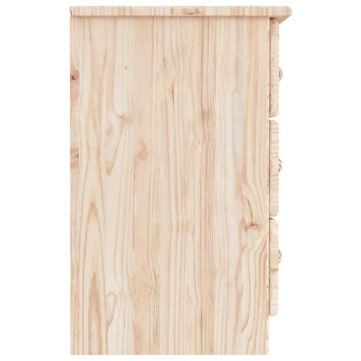 Table de chevet ALTA 41x35x55 cm bois de pin massif - Photo n°5