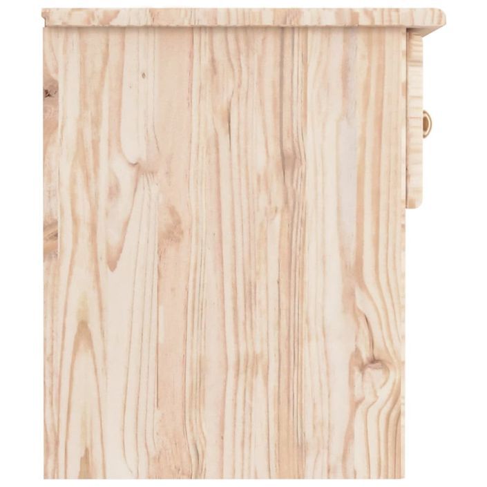 Table de chevet ALTA 43x35x40,5 cm bois de pin massif - Photo n°5