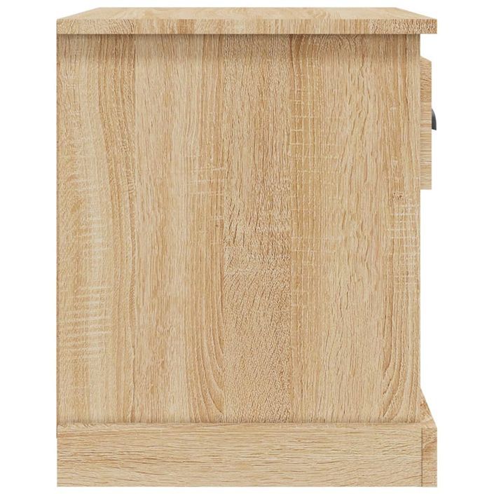 Table de chevet chêne sonoma 39x39x47,5 cm bois d'ingénierie - Photo n°8
