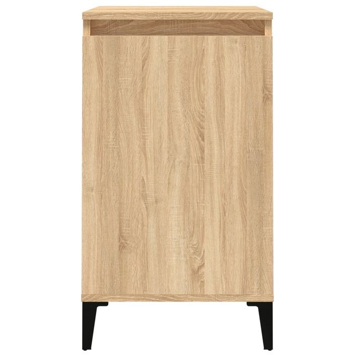 Table de chevet chêne sonoma 40x35x70 cm bois d'ingénierie - Photo n°5