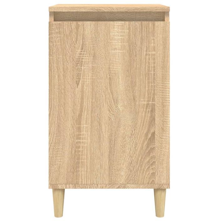 Table de chevet chêne sonoma 40x35x70 cm bois d'ingénierie - Photo n°5