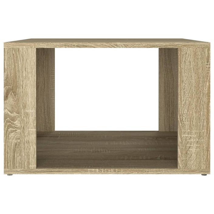 Table de chevet Chêne sonoma 57x55x36 cm Bois d'ingénierie - Photo n°5