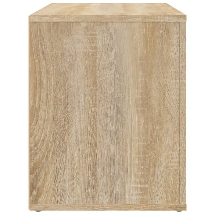 Table de chevet Chêne sonoma 60x36x45 cm Bois d'ingénierie - Photo n°8