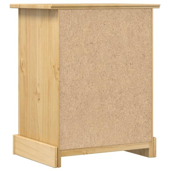 Table de chevet Corona 53x39x66 cm bois de pin massif - Photo n°6