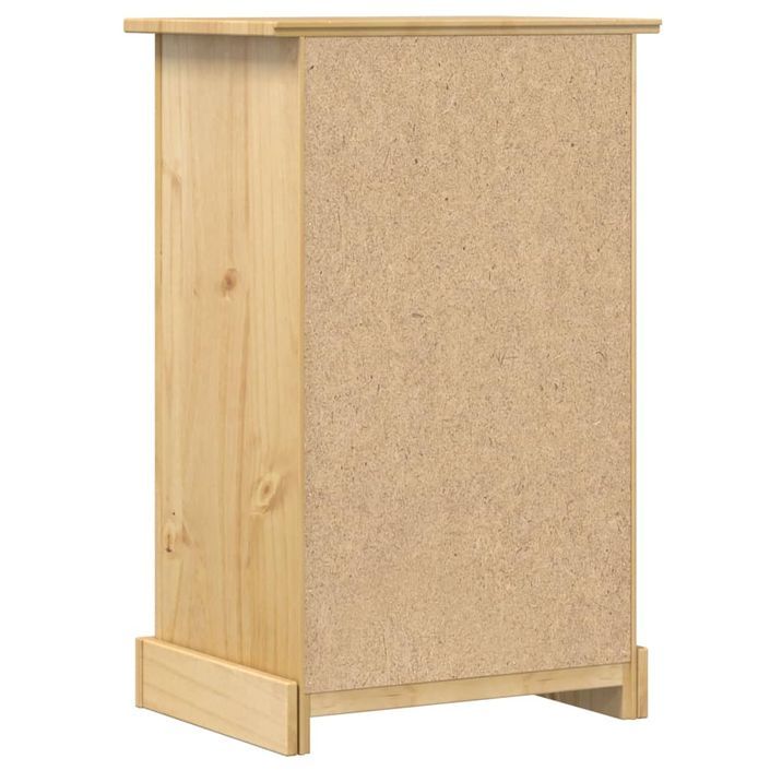 Table de chevet Corona 53x39x84 cm bois de pin massif - Photo n°6