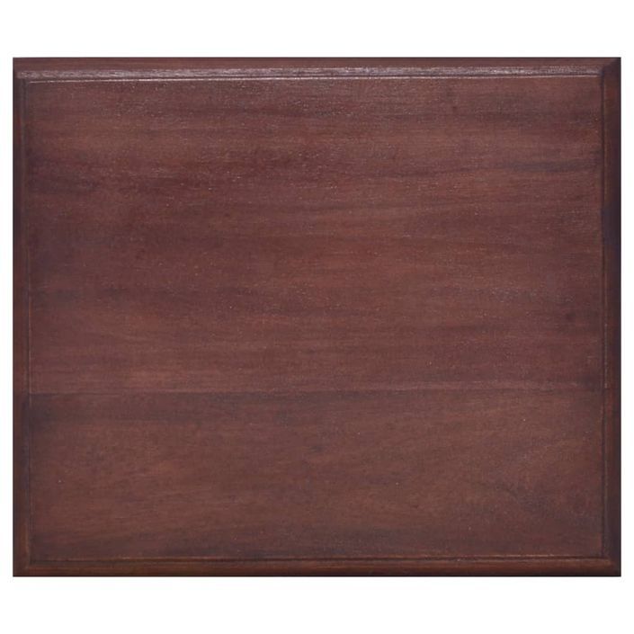 Table de chevet Marron classique 35x30x60 cm Bois d'acajou - Photo n°7