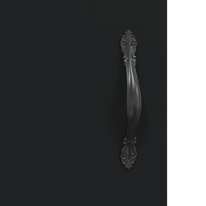 Table de chevet noir 40x40x50 cm bois d’ingénierie - Photo n°10