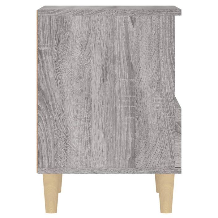 Table de chevet Sonoma gris 40x35x50 cm - Photo n°8