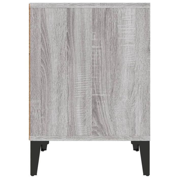 Table de chevet Sonoma gris 40x35x50 cm - Photo n°6