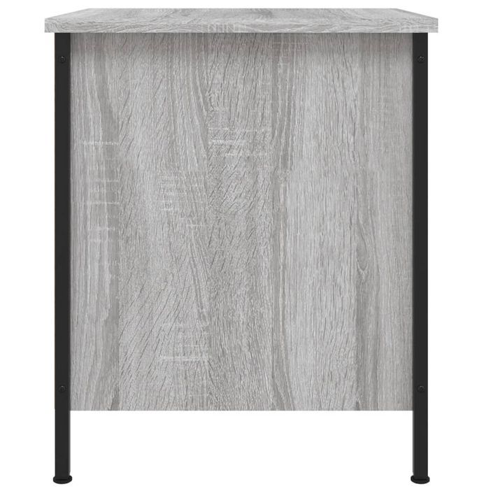 Table de chevet sonoma gris 40x42x50 cm bois d'ingénierie - Photo n°7