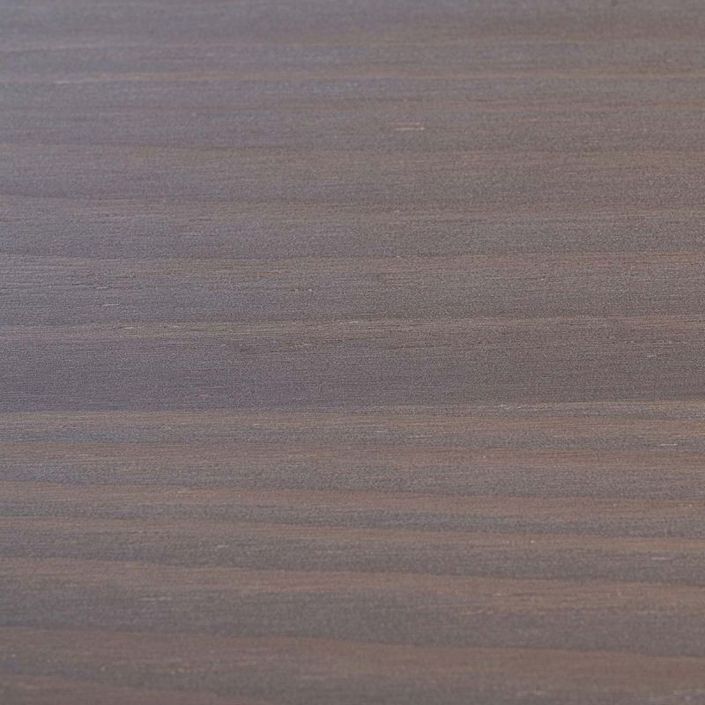 Table de cuisine pin massif foncé et blanc Campanou 110 cm - Photo n°6