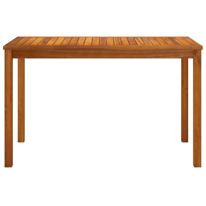 Table de jardin 110x55x67 cm Bois d'acacia solide - Photo n°3