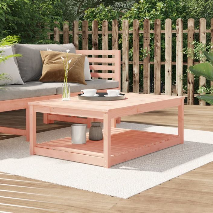 Table de jardin 121x82,5x45 cm bois massif de douglas - Photo n°2