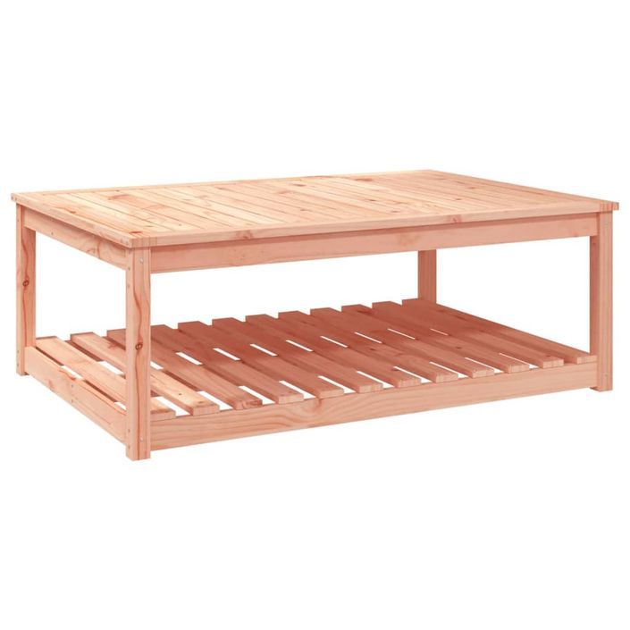 Table de jardin 121x82,5x45 cm bois massif de douglas - Photo n°1