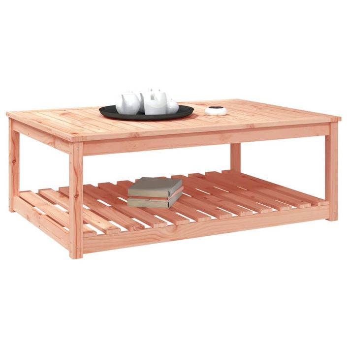 Table de jardin 121x82,5x45 cm bois massif de douglas - Photo n°4