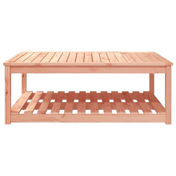 Table de jardin 121x82,5x45 cm bois massif de douglas - Photo n°5