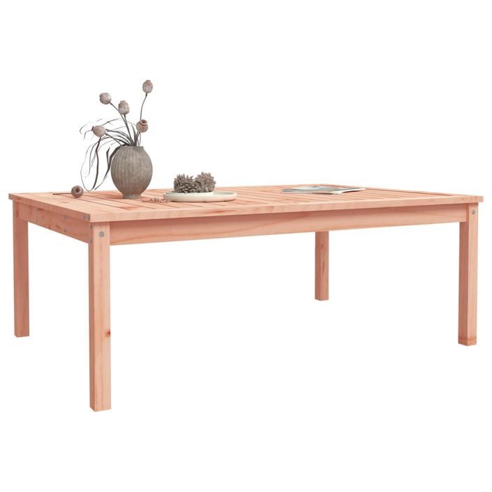 Table de jardin 121x82,5x45 cm bois massif de douglas - Photo n°4