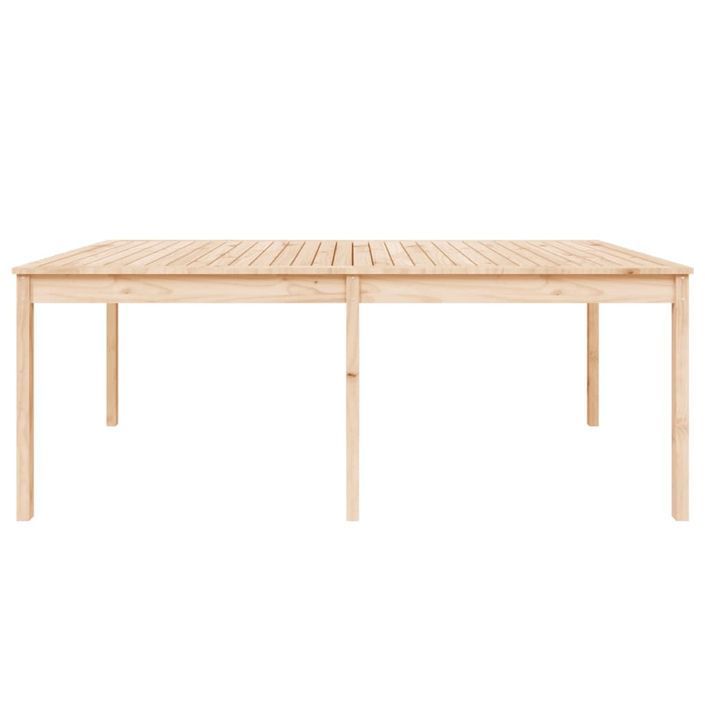 Table de jardin 203,5x100x76 cm bois massif de pin - Photo n°5