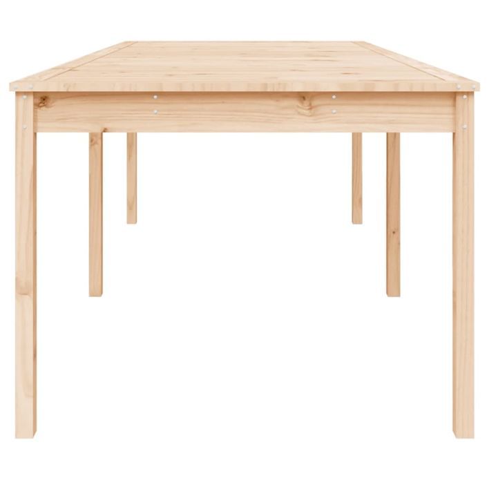 Table de jardin 203,5x100x76 cm bois massif de pin - Photo n°6