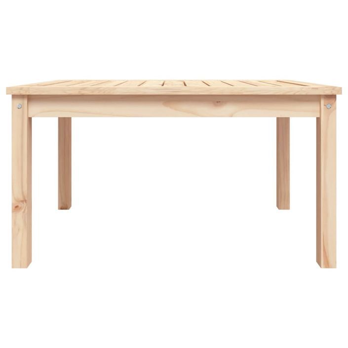 Table de jardin 82,5x50,5x45 cm bois massif de pin - Photo n°5