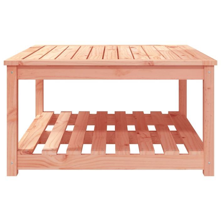 Table de jardin 82,5x82,5x45 cm bois massif de douglas - Photo n°5