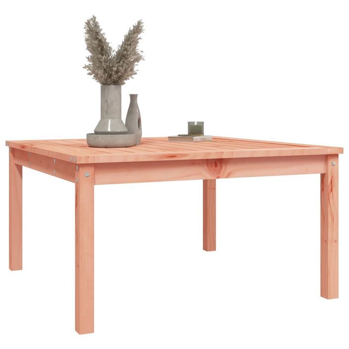 Table de jardin 82,5x82,5x45 cm bois massif de douglas - Photo n°4