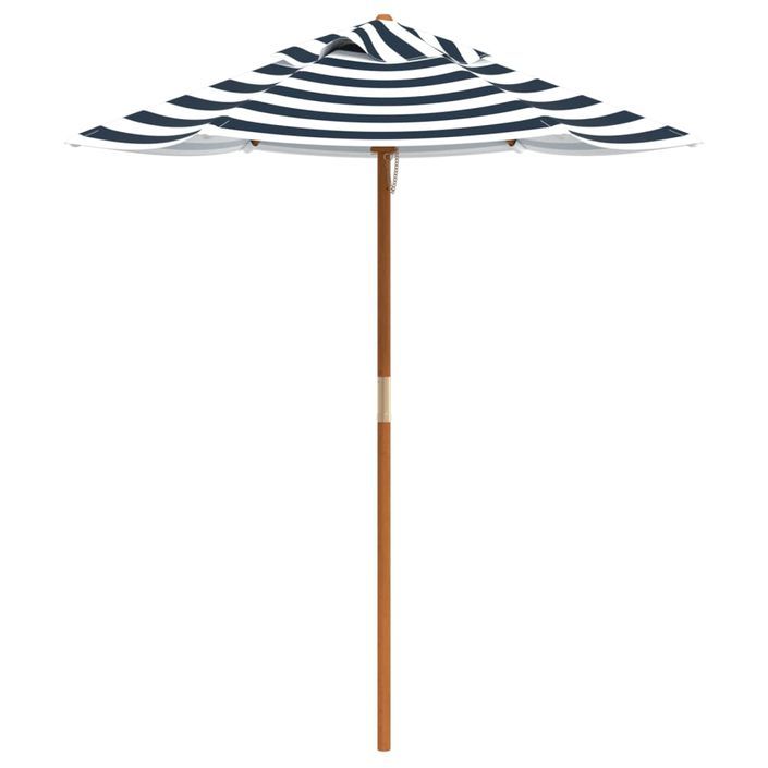 Table de pique-nique pour 4 enfants avec parasol bois de sapin - Photo n°6