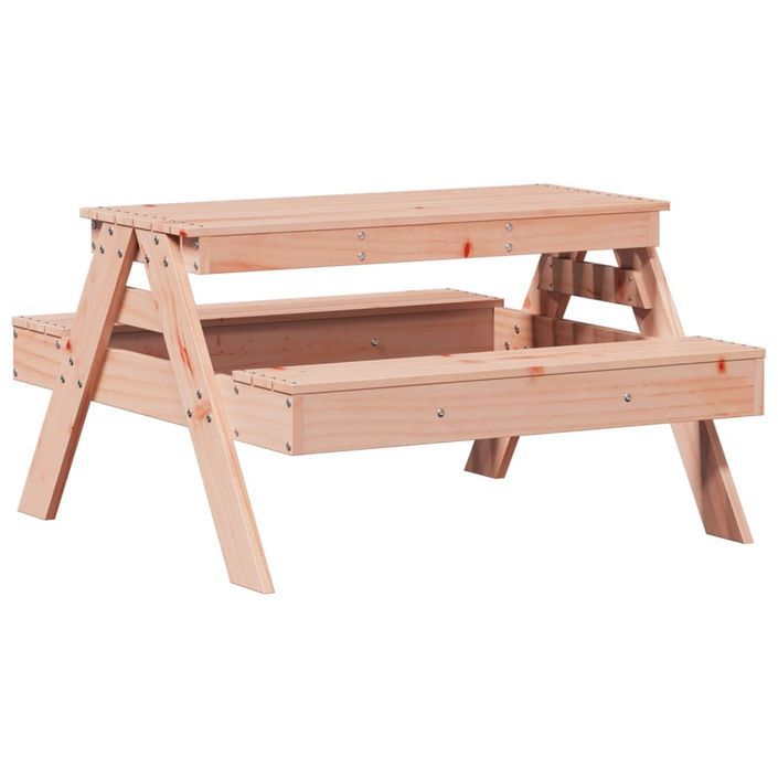 Table de pique-nique pour enfants bois massif de douglas - Photo n°6