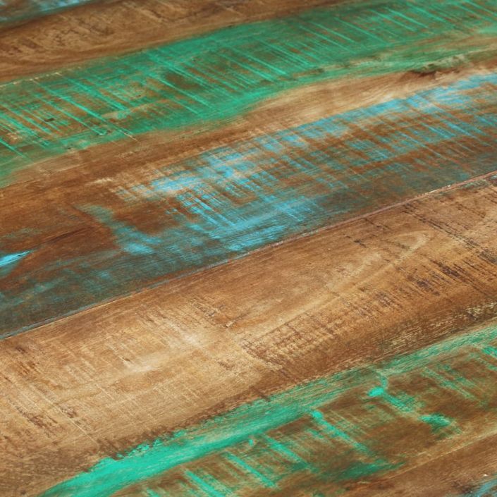 Table de salle à manger 110x75 cm Bois massif de récupération - Photo n°6