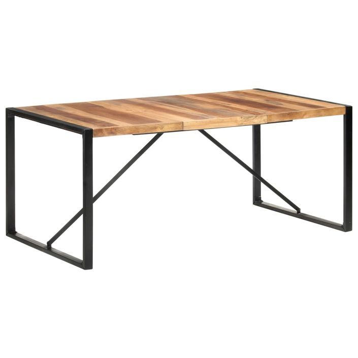 Table de salle à manger 180x90x75 cm Bois solide - Photo n°7