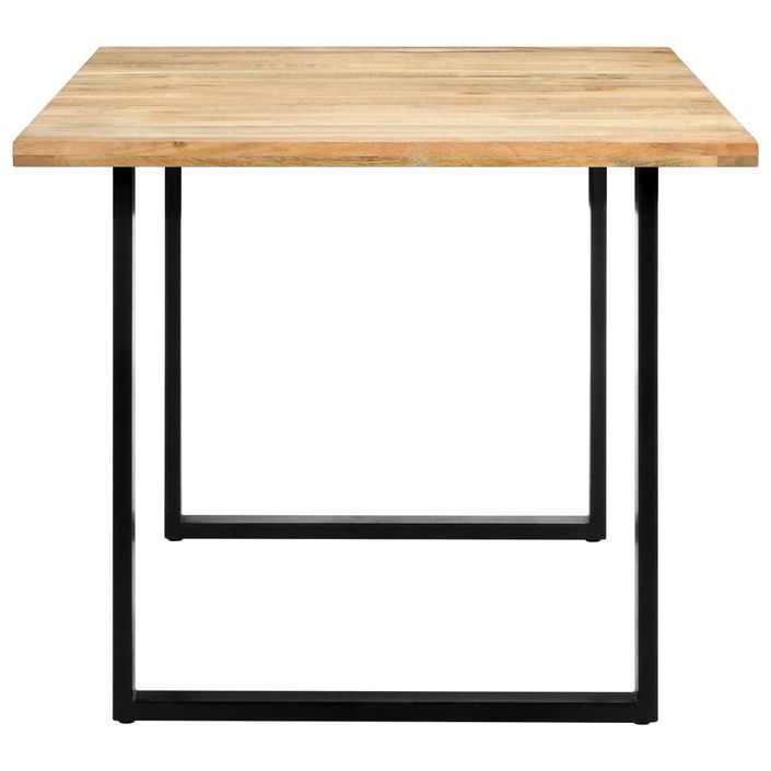 Table de salle à manger 180x90x76 cm Bois de manguier massif - Photo n°4