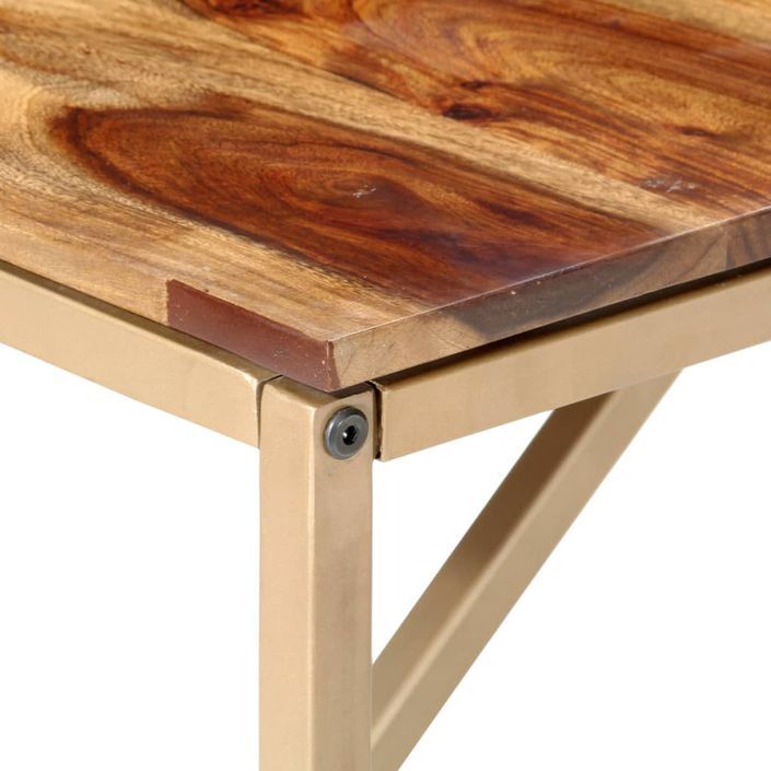 Table de salle à manger 180x90x76 cm Bois solide 2 - Photo n°6