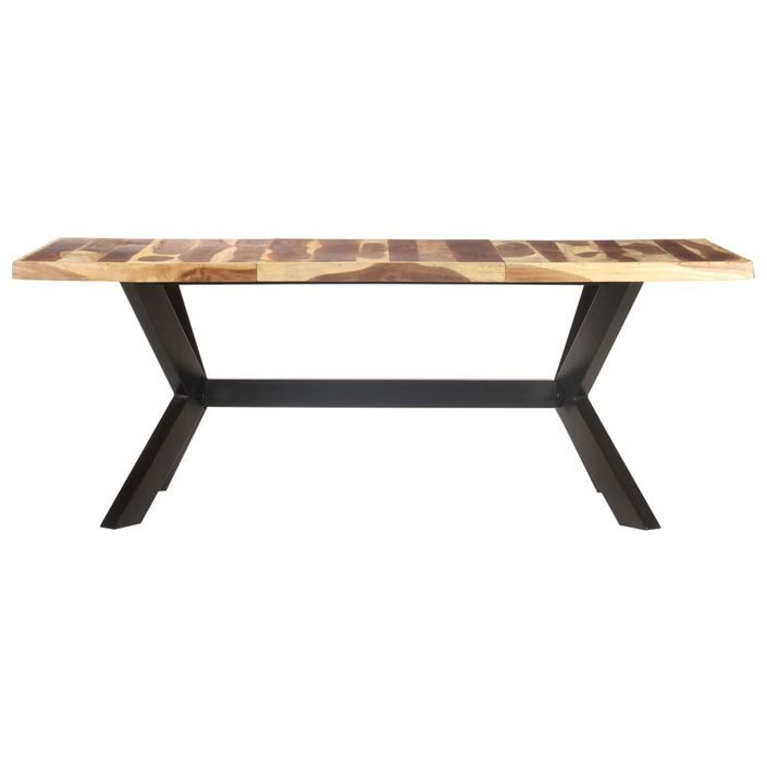 Table de salle à manger 200x100x75 cm Bois solide - Photo n°3