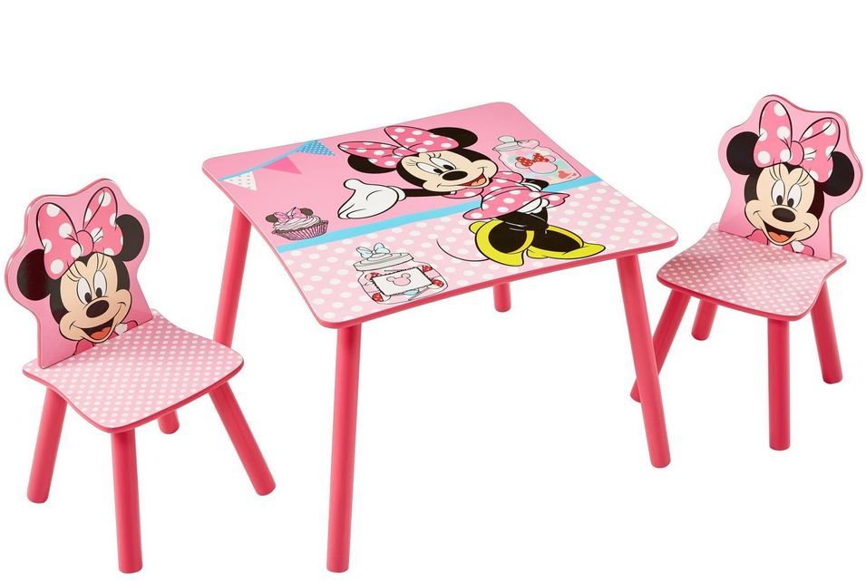 Table et 2 chaises Disney Minnie - Photo n°1