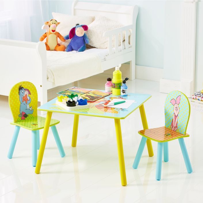 Table et 2 chaises Disney Winnie l'ourson - Photo n°2