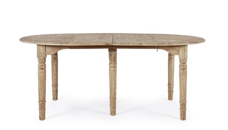 Table extensible bois de chêne naturel Badou L 110/272 - Photo n°12