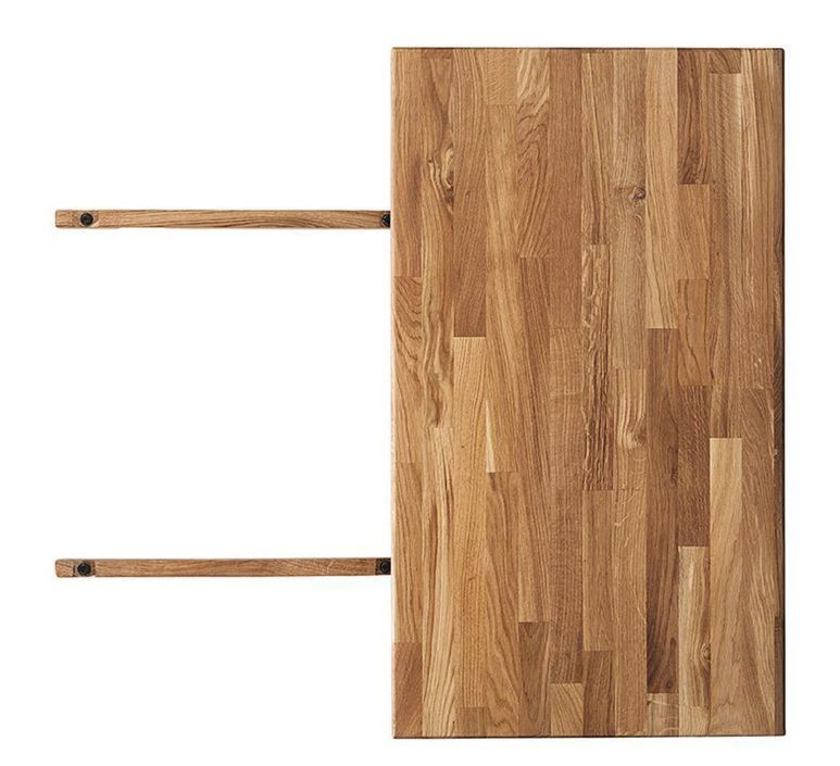 Table extensible en bois de chêne massif Ritza 160 à 210 cm - Photo n°4