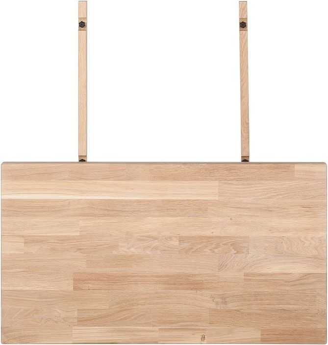 Table extensible en chêne massif blanchi Ritza 180 à 230 cm - Photo n°4