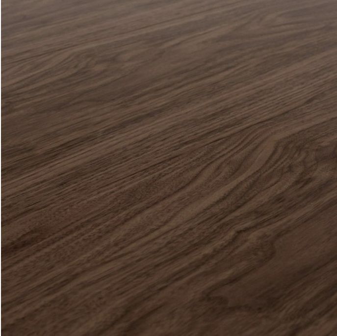 Table industrielle bois foncé et pieds métal anthracite Tiroz 160 cm - Photo n°5