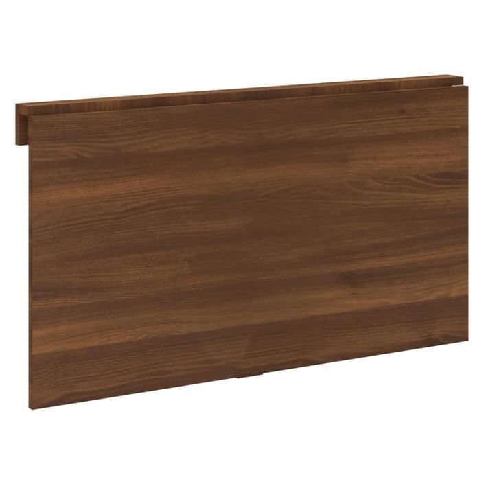 Table murale pliable Chêne marron 100x60x56cm Bois d'ingénierie - Photo n°5